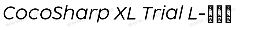 CocoSharp XL Trial L字体转换